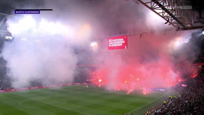 Οριστική διακοπή στο Άγιαξ-Γκρόνινγκεν (ΒΙΝΤΕΟ)