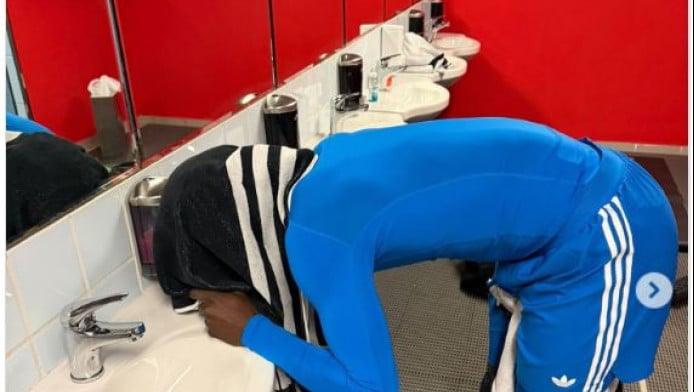 Παίκτης της Ρεάλ έκανε εμετό στα αποδυτήρια του Ολυμπιακού (ΦΩΤΟ)