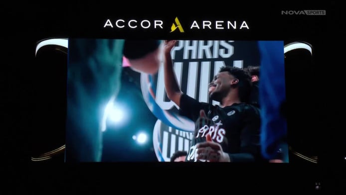 Φοβερές στιγμές για Σορτς στο Παρίσι - Δαχτυλίδι και "MVP, MVP" (ΒΙΝΤΕΟ)