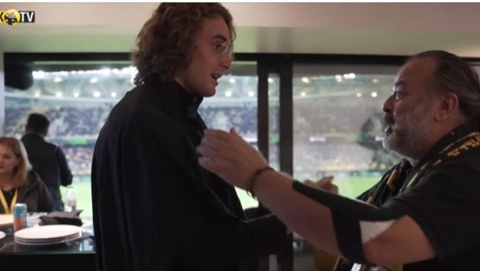 Τσιτσιπάς: "Η ΑΕΚ είναι αγάπη, πάθος - Ένα μέρος του DNA μου" (ΒΙΝΤΕΟ)