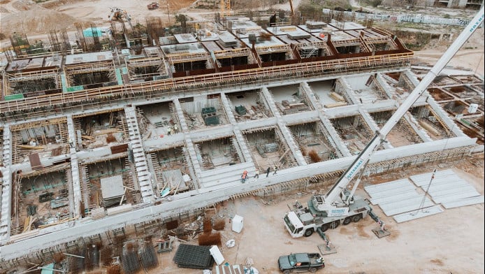 Παίρνει σάρκα & οστά ο Βοτανικός - Το βίντεο από την πρώτη εξέδρα