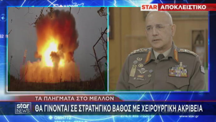 Ο Α/ΓΕΕΘΑ Στρατηγός Χούπης: "Μόνο νικηφόρο αποτέλεσμα με Τουρκία" (ΒΙΝΤΕΟ)