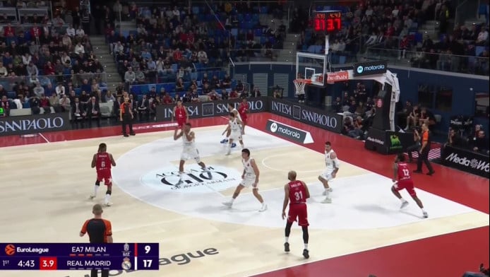 Έκοψε τη φόρα της Ρεάλ η Αρμάνι Μιλάνο - Με Ποέτα είναι αλλιώς (Hls)