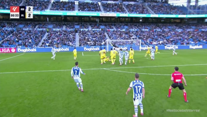 Καταπληκτική απευθείας εκτέλεση φάουλ του Μπαρενετσέα (ΒΙΝΤΕΟ)