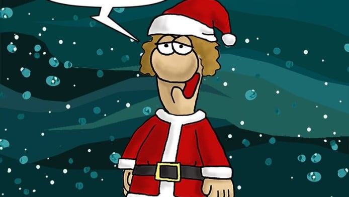Τα πονηρά Χριστούγεννα του Αρκά! Viral το «βρόμικο» εορταστικό σκίτσο 