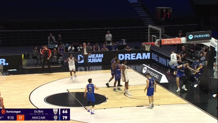 Απόδραση από το Ντουμπάι για τη Μακάμπι και ανεβαίνει (Ηighlights)