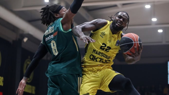 Ναν και Χολμς οδηγούν τον Παναθηναϊκό στο Μαρούσι (ΒΙΝΤΕΟ)