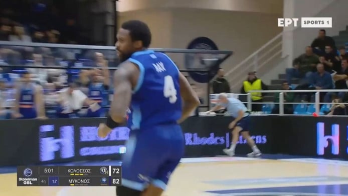 Μεγάλο διπλό στη Ρόδο για τη Μύκονο (ΒΙΝΤΕΟ)