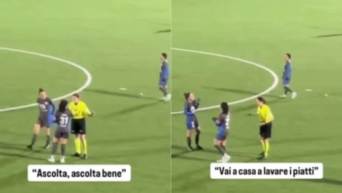 Σεξιστική επίθεση σε ματς γυναικείου ποδοσφαίρου στην Ιταλία! (ΒΙΝΤΕΟ)