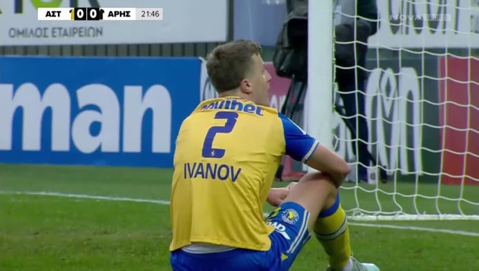 Ο Μόντσου το έφτιαξε, ο Ιβάνοφ το έβαλε... σε λάθος τέρμα! 1-0 ο Άρης (Vid)