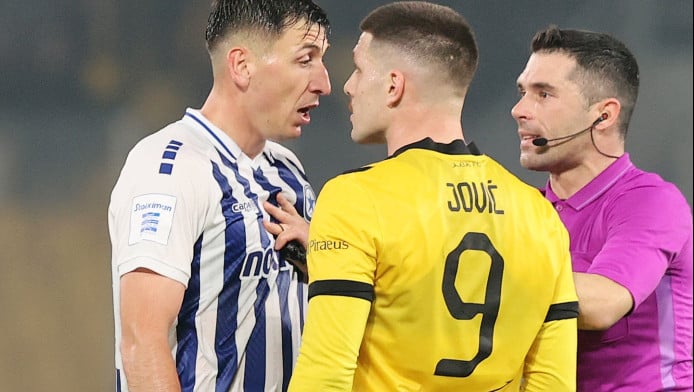 Γι’ αυτό ακυρώθηκε το γκολ του Γιόβιτς - Η εξήγηση Ζαμπαλά
