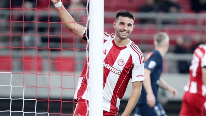 Το καθαρίζει νωρίς ο Ολυμπιακός! Γκολ και από Καλογερόπουλο (vid)