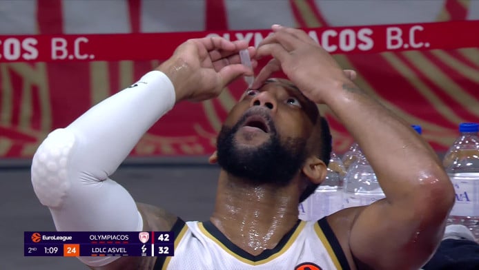 Έβαλε κολλύριο στα μάτια ο Λάιτι στο ΣΕΦ (ΒΙΝΤΕΟ)