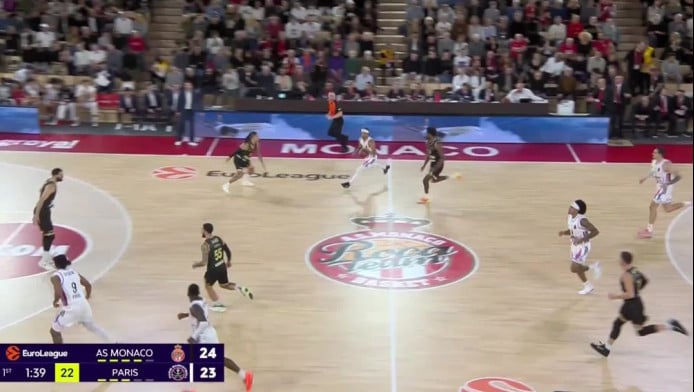 Ματσάρα ΝΒΑ ο γαλλικός “εμφύλιος” - “Πετάει” η Μονακό (Ηighlights)