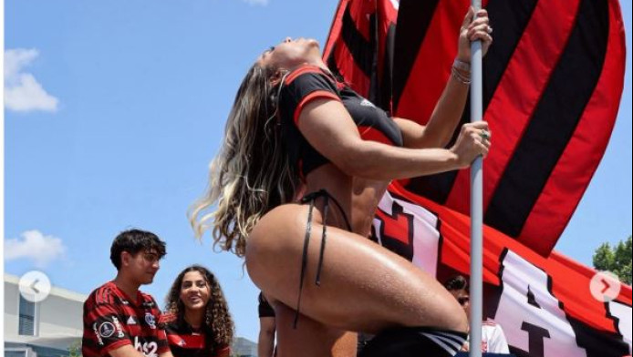 Η Φλαμένγκο κατέκτησε το πρωτάθλημα και η Ρενάτα το πανηγύρισε δεόντως-ΦΩΤΟ