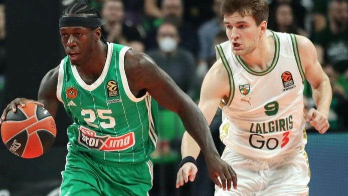 Για την τρίτη σερί νίκη οι “πράσινοι”-Live: Ζαλγκίρις - Παναθηναϊκός