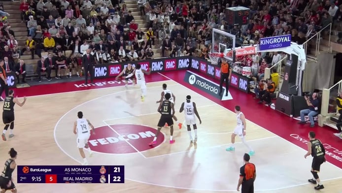 Η Μονακό "λύγισε" τη Ρεάλ με 100άρα (Highlights)