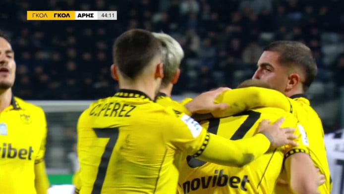 Πάγωσε η Τούμπα! Ισοφαρίζει με Γένσεν ο Άρης (vid)