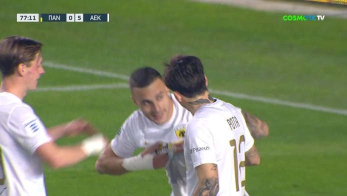 Συνεχίζει το πάρτι η ΑΕΚ - Γκολ και από Χρυσόπουλο (vid)