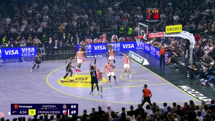 Ζωντανή η Παρτιζάν! Γύρισε από το -16 και πήρε το ντέρμπι με Αστέρα (Hls)