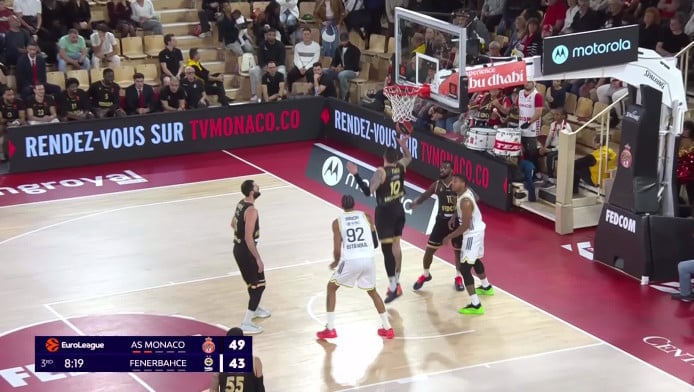 Φοβερή ανατροπή & νίκη Φενέρ - Κατάρρευση Μονακό μετά το +17 (Hls)