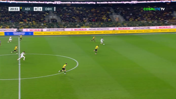 Μια ανάσα από δεύτερο γκολ ο ΟΦΗ - "Έσπασε" το δοκάρι ο Σενγκέλια (vid)