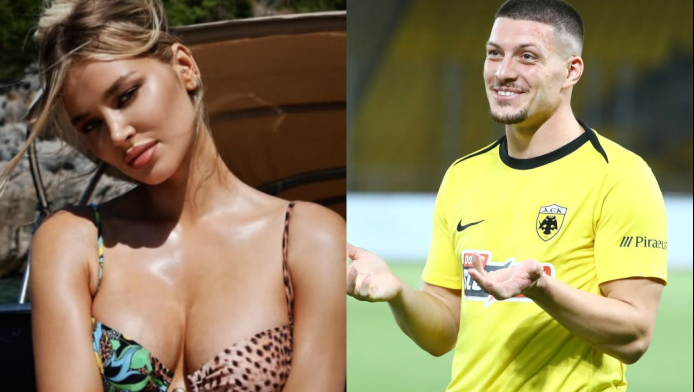 Η διάσημη-πανέμορφη ξανθιά που... τρελάθηκε με τη νίκη της ΑΕΚ στη Λεωφόρο!