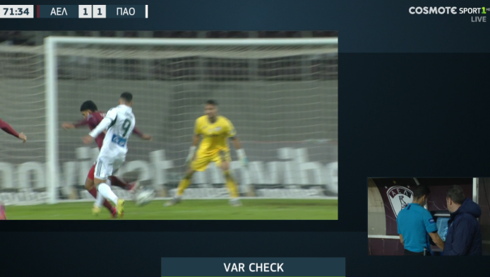 Πέναλτι με VAR για τον Παναθηναϊκό (ΒΙΝΤΕΟ)