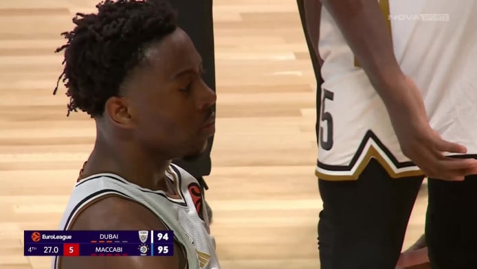 Θρίλερ στο Ντουμπάι: Στράφι το 4ποντο Ράιτ, καλάθι νίκης ο Μπρίσετ (BINTEO)