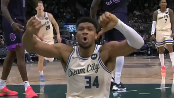 Ο Αντετοκούνμπο γιούχαρε τους φίλους των Μπακς (ΒΙΝΤΕΟ)