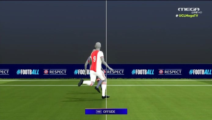 Γλίτωσε για εκατοστά ο Ολυμπιακός - Απίστευτα οριακό το γκολ του Άγιαξ (VD)