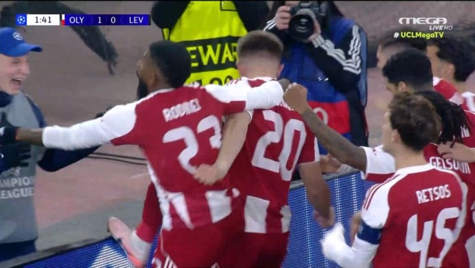 "Φωτιά" στο Γ. Καραϊσκάκης: Το... κάρφωσε μόλις στο 2' ο Κοστίνια! (ΒΙΝΤΕΟ)