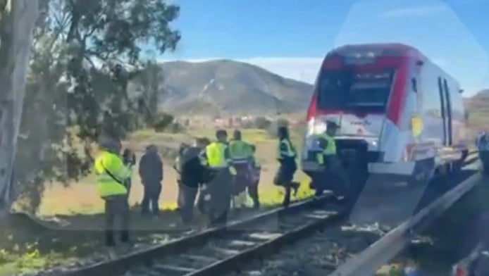 Ισπανία: Τρένο συγκρούστηκε με γερανό λίγες ημέρες μετά το δυστύχημα