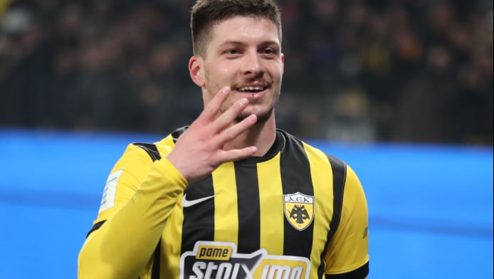 Τα 4 γκολ του Γιόβιτς και η ισοπέδωση του ΠΑΟ από την ΑΕΚ (Highlights)