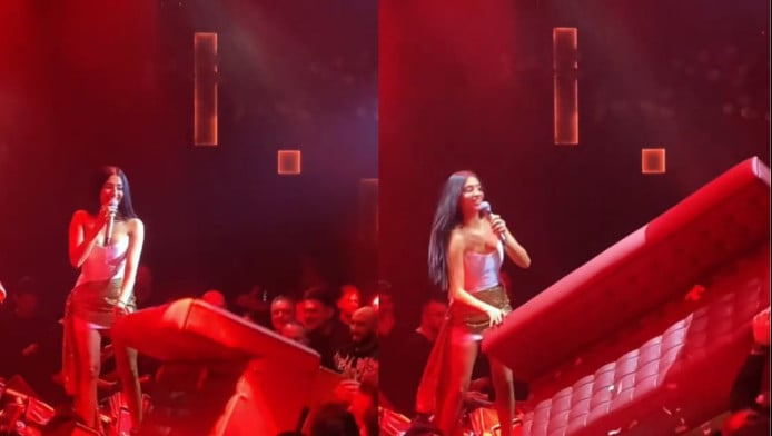 Ξέφυφαν στη Θεσσαλονίκη: Πέταξαν… καναπέ σε πίστα νυχτερινού κέντρου (Vid)