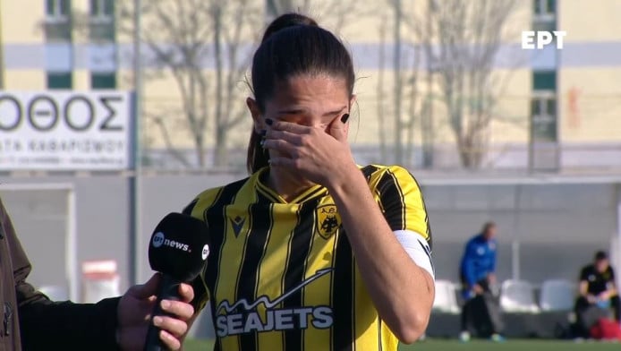 Δακρυσμένη παίκτρια της ΑΕΚ: "Συναθλήτριες μου τραμπουκίστηκαν" (Vids)