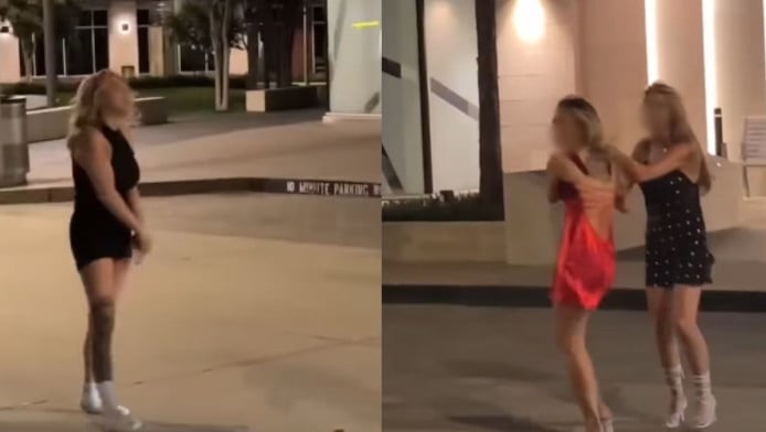 Δεν υπάρχει! Νέες γυναίκες πλακώνονται μετά από βραδινή διασκέδαση (ΒΙΝΤΕΟ)