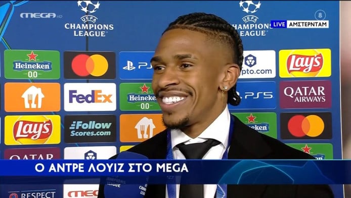 Η πρώτη ατάκα Αντρέ Λουίζ για Ολυμπιακό: "Σπουδαία ομάδα" (ΒΙΝΤΕΟ)