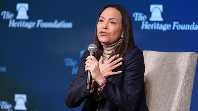 Συγκλονιστικό βίντεο: Η στιγμή διαφυγής της Ματσάδο από τη Βενεζουέλα