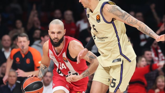 Έβγαλε… τανάλιες ο Ολυμπιακός - Έτσι υπέταξε την Μπαρτσελόνα (Hls)