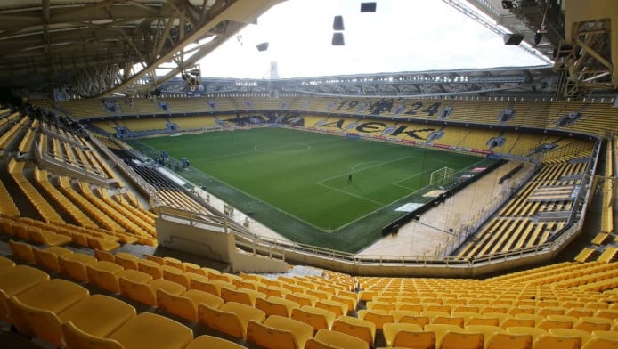 Η "μεταμόρφωση" του γηπέδου της ΑΕΚ σε Allwyn Arena (ΒΙΝΤΕΟ)