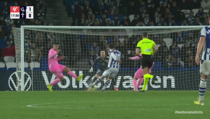 Κλασικό γκολ Ογιαρθάμπαλ - Συρτό και στην απέναντι γωνία (ΒΙΝΤΕΟ)