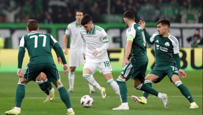 Η 10 παίκτες τη Ρόμα - Live: Παναθηναϊκός - Ρόμα 0-0 (vid)