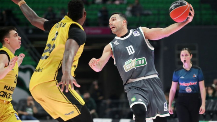 Η σούπερ εμφάνιση Σλούκα & νίκη του ΠΑΟ με Μαρούσι (Hls)