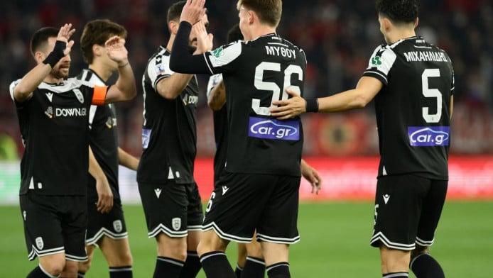 Ο Μύθου “παγώνει” το Καραϊσκάκη - 0-1 ο ΠΑΟΚ στο 7’ (ΒΙΝΤΕΟ)