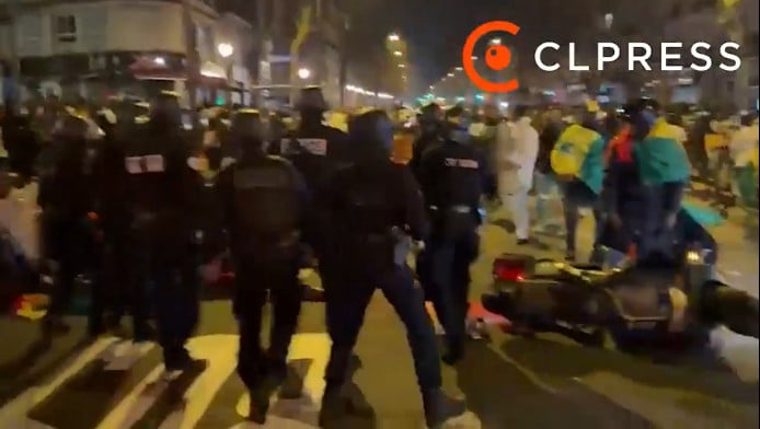 Σκηνές έντασης στο Παρίσι! Επεισόδια με Σενεγαλέζους λόγω Κόπα Άφρικα