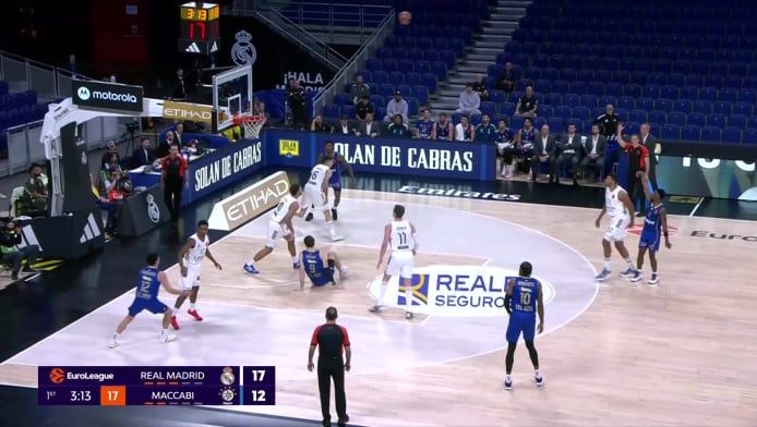 Εύκολη νίκη της Ρεάλ με Μακάμπι - Έγραψε ιστορία ο Ταβάρες (Hls)