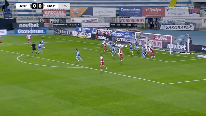 Η μεγάλη φάση με το δοκάρι του Ρέτσου για τον Ολυμπιακό (ΒΙΝΤΕΟ)