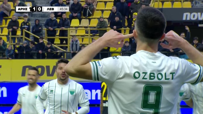 Σοκάρει τον Άρη η Λιβαδειά - Ισοφαρίζει στην πρώτη ευκαιρία της (vid)