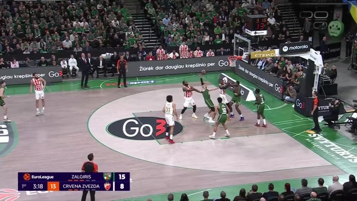 Πάρτι της Ζαλγκίρις - Διέλυσε τον Αστέρα στο Κάουνας (Hls)